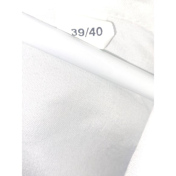 Character Classic Womens 3X White Button Down Shirt Medium Stretch (Flaw) - Picture 3 of 6